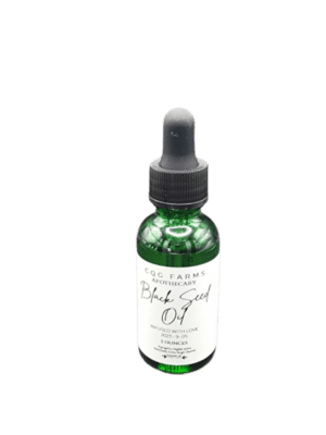 CQG FARMS Black seed oil - Front