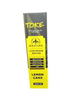 Toke Disposable Lemon Cake - Front