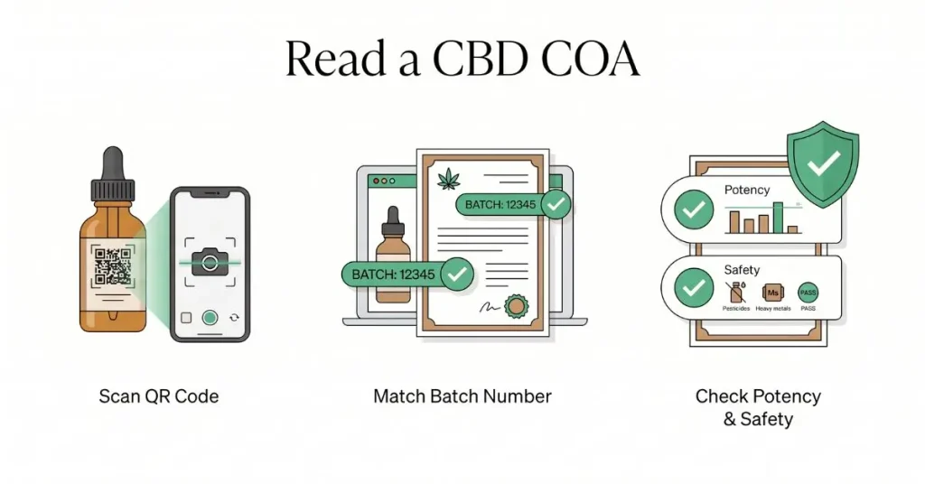 How to Read a CBD COA in 60 Seconds